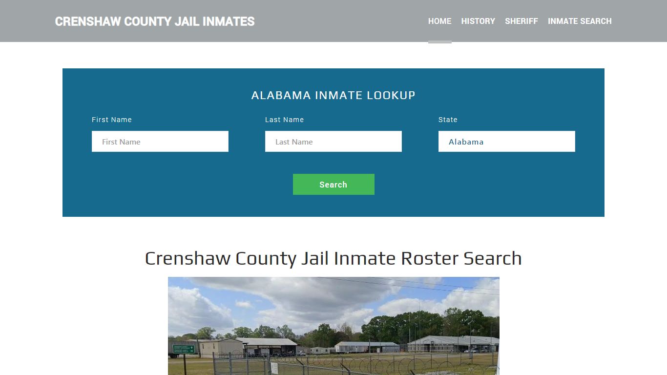 Crenshaw County Jail Inmate Roster Lookup, Luverne, AL